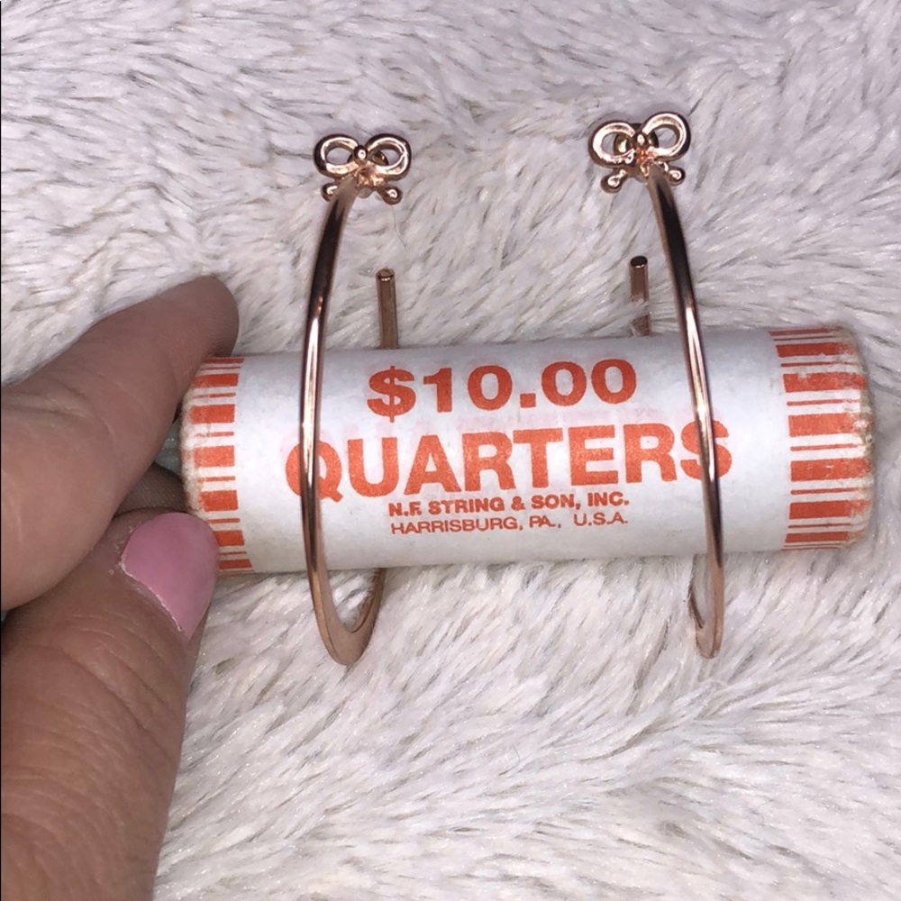 Betsey Johnson Hoop Earrings